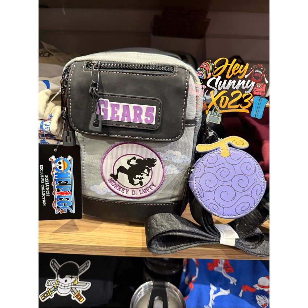 One Piece Luffy Gears Devil Fruit Crossbody Bag
